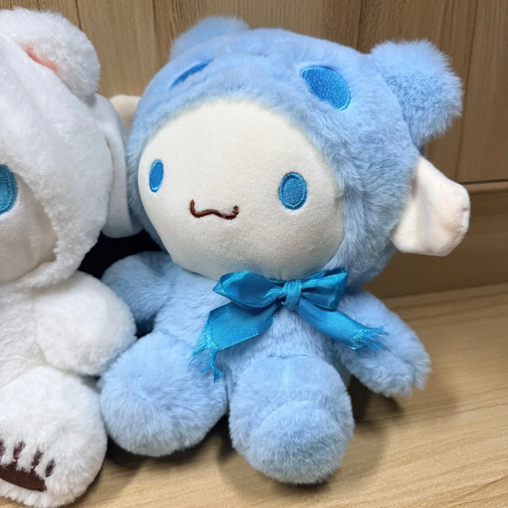 Sanrio Cinnamoroll x Bears hoodie Plush Set Pink White Blue Kawaii 3pc